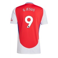 Fotbalové Dres Arsenal Gabriel Jesus #9 Domácí 2024-25 Krátký Rukáv